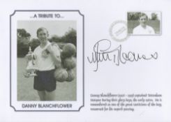 Spurs Legend Jimmy Greaves signed A Tribute to Danny Blanchflower commemorative FDC PM Sporting