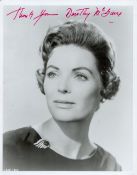Dorothy McGuire signed 10x8 black and white vintage photo. Dorothy Hackett McGuire (June 14,