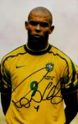 Ronaldo signed 6x4 Brazil colour photo. Ronaldo Luís Nazario de Lima ( born 18 September 1976),