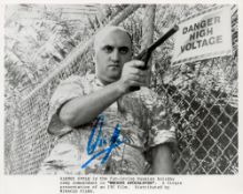Alexei Sayle, a signed 10x8 Whoops Apocalypse film photo. A comedian and actor, he plays the part of