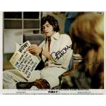 Percy, a 10x8 film photo. Signed by Patrick Mower, who played James Veile and Janet Key as Hazel