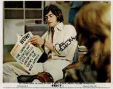 Percy, a 10x8 film photo. Signed by Patrick Mower, who played James Veile and Janet Key as Hazel