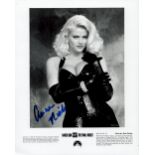 Anna Nichole Smith (1967 2007), a signed 10x8 press promo photo from the 1994 film, Naked Gun: The