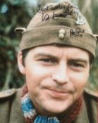 Dads Army, Ian Lavender signed 12x8 colour photograph pictured during his time playing Private