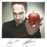 Derren Brown signed 5x5 colour photo. Dedicated. English mentalist, illusionist, painter, and