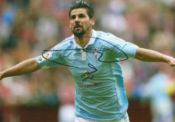 Nolito signed 12x8 Celta Vigo colour photo. Manuel Agudo Durán ( born 15 October 1986), known as