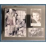 Imelda Staunton 14x11 overall mounted signature piece includes signed black and white photo and