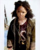 Actress Jadagrace Hand signed 10x8 Colour Photo. Photo shows Jadagrace in the Film Terminator