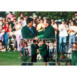 Golf Craig Stadler 12x8 mounted signature superb image after winning his Masters Green jacket