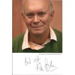 Alan Ayckbourn signed 7x5 colour photo. Good condition. All autographs come with a Certificate of