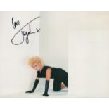 Toyah Wilcox signed 10x8 colour photo. English musician, actress, and TV presenter. In a career