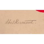 Abel Hermant signed 5x3 card. Abel Hermant (3 February 1862 - 29 September 1950) was a French