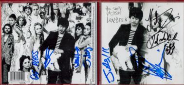 Music, The Sleepy Jackson signed album cover complete with disc. Lovers is the first album by the