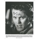 Wings Hauser signed 10x8 black and white photo. American actor and occasional director. He