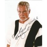 Derek Jacobi signed 10 x 8 inch colour photo from Gladiator. Good condition. All autographs come