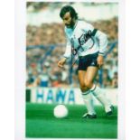 Ricky Villa signed Tottenham Hotspur 10x8 colour photo. Ricardo Julio Villa ( born 18 August