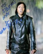 Actor Presley Chweneyagae Hand signed 10x8 Colour Photo. He starred in the film Tsotsi, which won