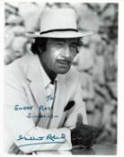 Gilbert Roland signed 10x8 black and white photo dedicated. Gilbert Roland (born Luis Antonio Damaso