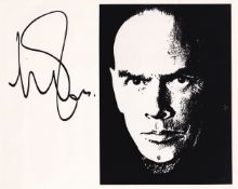 Yul Brynner The King and I Actor 10x8 inch Signed Photo. Good condition. All autographs come with