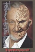 Robert Englund Nightmare on Elm St Actor 6x4 inch Signed Photo. Good condition. All autographs