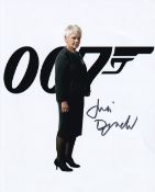 Judi Dench James Bond Film Actress 10x8 inch Signed Photo. Good condition. All autographs come