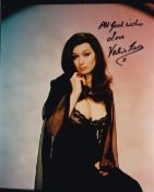 Valerie Leon Carry On Film Actress 10x8 inch Signed Photo. Good condition. All autographs come