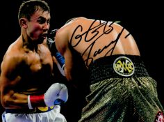 Boxing Gennady Golovkin signed 12x8 colour photo. Gennadiy Gennadyevich Golovkin, often known by his