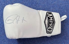 Boxing Roy Jones Jnr signed Ampro white boxing glove. Roy Levesta Jones Jr. (born January 16,