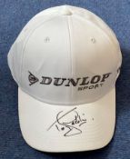 Tony Jacklin signed Dunlop sport golf cap. Anthony Jacklin CBE (born 7 July 1944) is a retired