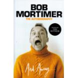 Bob Mortimer signed hardback book titled And Away signature on the inside page. Est.