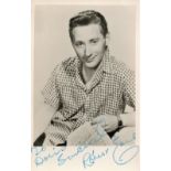 Robert Earl signed 6x4 black and white photo dedicated. Robert Earl (born Monty Leigh, 17 November