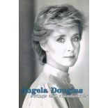 Angela Douglas signed hardback book titled Swings and Roundabouts signature on the inside title page