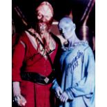 Virginia Hey and Anthony Simcoe signed 10x8 colour photo. Est.