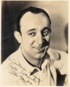 Allen Jenkins signed 10x8 sepia vintage photo dedicated comes with original Warner Bros personalised