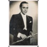 Harry Roy signed 5x3 vintage black and white photo. Harry Roy (12 January 1900 - 1 February 1971)