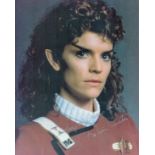 Robin Curtis signed 10x8 Star Trek colour photo pictured in her role as Lt Saavik. Est.