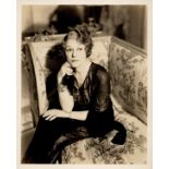 Alice Brady signed very rare 10x8 vintage sepia photo with original Universal Studios mailing