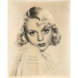 Marie Wilson signed 10x8 vintage sepia photo lot comes with 3 letters two on different headed