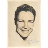 Kenny Baker signed 7x5 vintage sepia photo with original MGM studios personalised mailing envelope