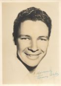 Kenny Baker signed 7x5 vintage sepia photo with original MGM studios personalised mailing envelope