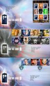 3 x Dr Who FDCs with different Stamps and FDI Postmarks and 2 different designs 2013 good
