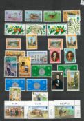 Guernsey used and mint Stamps in A Stockbook, containing approx 600 used and mint Stamps from