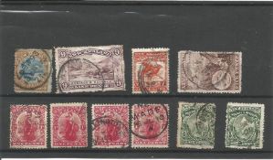 New Zealand pre 1936 stamps on stockcard. 10 stamps We combine postage on multiple winning lots