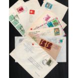 World cover collection from Red cross and red crescent societies. Handwritten and typed addresses We
