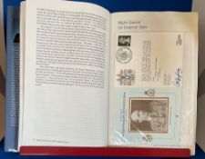 WW2 RAF High Commanders of the RAF Hardback Book with High Ranking RAF Personnel Signatures on FDC