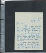 WW2 RAF Collection of Signed FDC s Letters from Roy Chadwick Daughter, Mission Reports, Photos and a