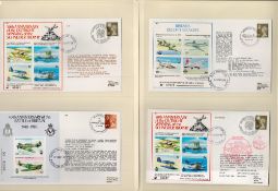 WW2 Fantastic RAF Collection of 24 First Day Covers, 3 Signed. All With Stamps and Postmarks. Housed