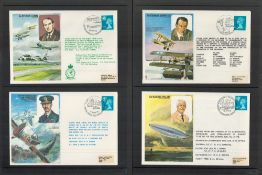 WW2 RAF Collection of 50 Flown FDC s HA Codes, Complete Set Housed in Official RAF Folder. RAFM
