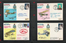 WW2 RAF Collection of 50 Squadron Series Flown FDC s, Complete Set in RAF Folder, Unsigned. All
