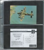 WW2 RAF Lancaster Collection, inc Some Signed FDC s, Unsigned Photos and Postcards. Commemoration